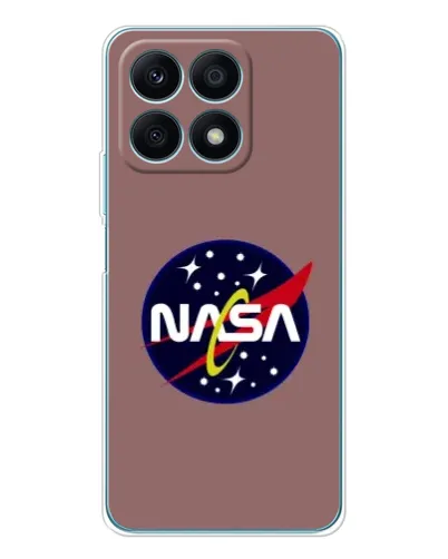 Чехол для Huawei Honor X8a с картинкой «NASA — ретро космос» Чехол для Huawei Honor X8a с картинкой «NASA — ретро космос»