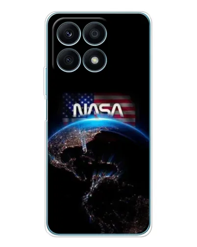 Чехол для Huawei Honor X8a с картинкой «Земля из космоса NASA» Чехол для Huawei Honor X8a с картинкой «Земля из космоса NASA»