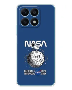 Чохол для Huawei Honor X8a з картинкою «NASA — місячна місія»