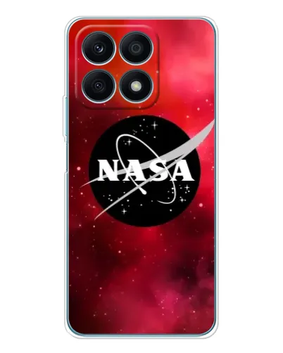 Чехол для Huawei Honor X8a с картинкой «NASA — красная туманность» Чехол для Huawei Honor X8a с картинкой «NASA — красная туманность»