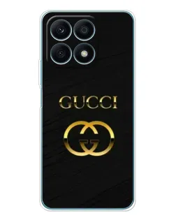 Чохол для Huawei Honor X8a з картинкою «Золотий логотип Gucci» Чохол для Huawei Honor X8a з картинкою «Золотий логотип Gucci»