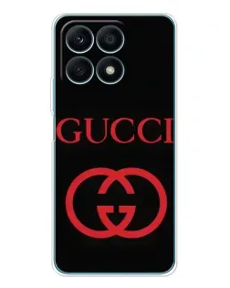 Чохол для Huawei Honor X8a з картинкою «Gucci — червоний логотип» Чохол для Huawei Honor X8a з картинкою «Gucci — червоний логотип»