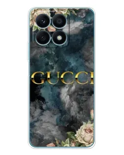 Чохол для Huawei Honor X8a з картинкою «Абстрактні квіти Gucci» Чохол для Huawei Honor X8a з картинкою «Абстрактні квіти Gucci»
