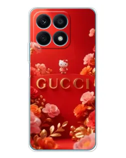 Чохол для Huawei Honor X8a з картинкою «Gucci — золотий сад» Чохол для Huawei Honor X8a з картинкою «Gucci — золотий сад»