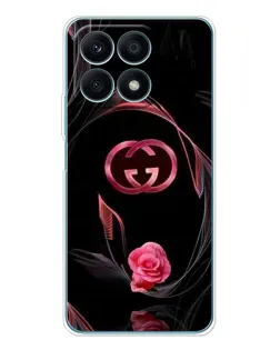 Чохол для Huawei Honor X8a з картинкою «Gucci — неонова троянда» Чохол для Huawei Honor X8a з картинкою «Gucci — неонова троянда»