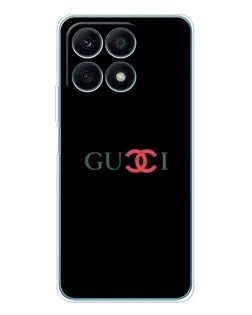 Чохол для Huawei Honor X8a з картинкою «Gucci — червоний градієнт» Чохол для Huawei Honor X8a з картинкою «Gucci — червоний градієнт»