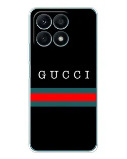 Чохол для Huawei Honor X8a з картинкою «Gucci — червоний пояс» Чохол для Huawei Honor X8a з картинкою «Gucci — червоний пояс»