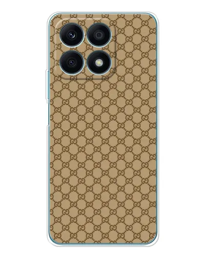 Чехол для Huawei Honor X8a с картинкой «Gucci — классический беж» Чехол для Huawei Honor X8a с картинкой «Gucci — классический беж»