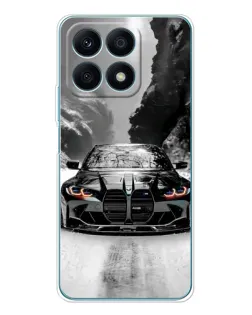 Чохол для Huawei Honor X8a з картинкою «BMW — акварельний дрифт» Чохол для Huawei Honor X8a з картинкою «BMW — акварельний дрифт»
