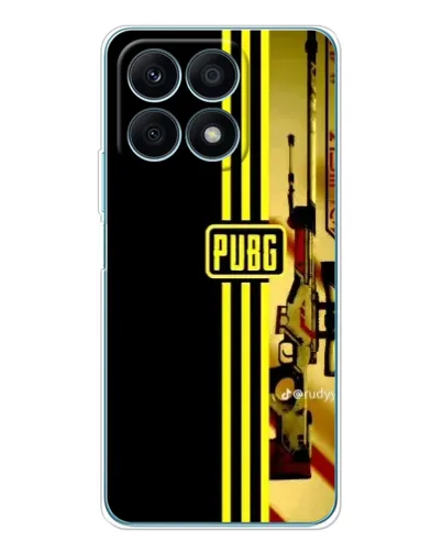 Чехол для Huawei Honor X8a с картинкой «PUBG — камуфляжный шлем»