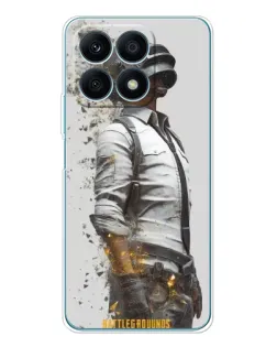 Чохол для Huawei Honor X8a з картинкою «PUBG — боєць у пилу» Чохол для Huawei Honor X8a з картинкою «PUBG — боєць у пилу»