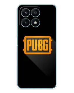 Чохол для Huawei Honor X8a з картинкою «PUBG — рамка лого» Чохол для Huawei Honor X8a з картинкою «PUBG — рамка лого»