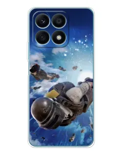 Чохол для Huawei Honor X8a з картинкою «Десант PUBG — стрибок» Чохол для Huawei Honor X8a з картинкою «Десант PUBG — стрибок»