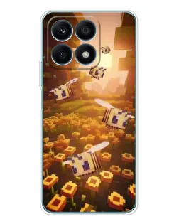 Чехол для Huawei Honor X8a с картинкой «Поле подсолнухов» Чехол для Huawei Honor X8a с картинкой «Поле подсолнухов»