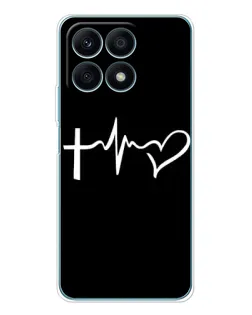Чехол для Huawei Honor X8a с картинкой «Пульс веры» Чехол для Huawei Honor X8a с картинкой «Пульс веры»