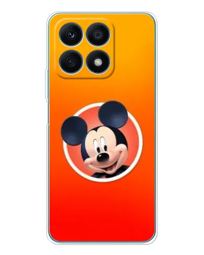 Чехол для Huawei Honor X8a с картинкой «Mickey в круге» Чехол для Huawei Honor X8a с картинкой «Mickey в круге»