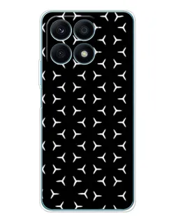 Чехол для Huawei Honor X8a с картинкой «Mercedes паттерн звезд» Чехол для Huawei Honor X8a с картинкой «Mercedes паттерн звезд»