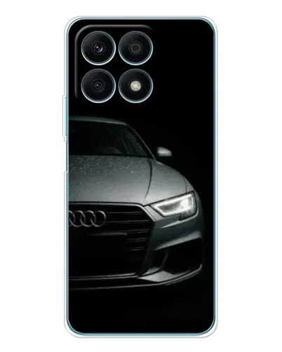 Чехол для Huawei Honor X8a с картинкой «Audi — детализация кузова» Чехол для Huawei Honor X8a с картинкой «Audi — детализация кузова»