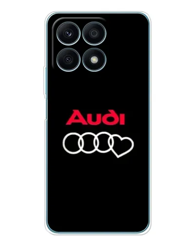 Чехол для Huawei Honor X8a с картинкой «Логотип Audi Heart» Чехол для Huawei Honor X8a с картинкой «Логотип Audi Heart»