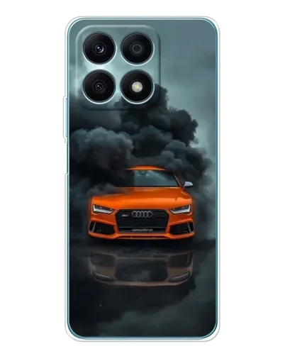 Чехол для Huawei Honor X8a с картинкой «Audi в облаках дыма» Чехол для Huawei Honor X8a с картинкой «Audi в облаках дыма»