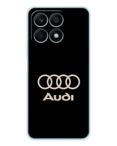 Чехол для Huawei Honor X8a с картинкой «Audi — золотой логотип» Чехол для Huawei Honor X8a с картинкой «Audi — золотой логотип»