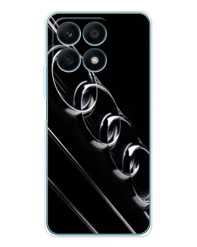 Чехол для Huawei Honor X8a с картинкой «Audi — абстрактные кольца» Чехол для Huawei Honor X8a с картинкой «Audi — абстрактные кольца»