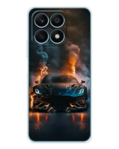 Чехол для Huawei Honor X8a с картинкой «Lamborghini дымная эстетика» Чехол для Huawei Honor X8a с картинкой «Lamborghini дымная эстетика»