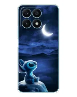 Чехол для Huawei Honor X8a с картинкой «Лунная ночь Стича»
