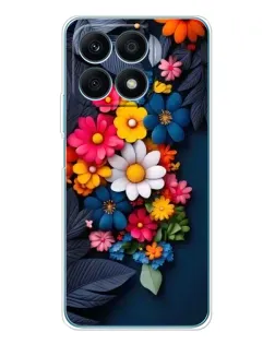 Чохол для Huawei Honor X8a з картинкою «Квіткова феєрія» Чохол для Huawei Honor X8a з картинкою «Квіткова феєрія»