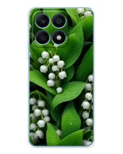 Чохол для Huawei Honor X8a з картинкою «Конвалії в зелені» Чохол для Huawei Honor X8a з картинкою «Конвалії в зелені»