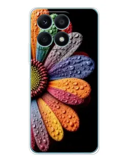 Чохол для Huawei Honor X8a з картинкою «Райдужна квітка» Чохол для Huawei Honor X8a з картинкою «Райдужна квітка»