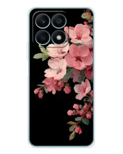 Чохол для Huawei Honor X8a з картинкою «Рожева гілка сакури» Чохол для Huawei Honor X8a з картинкою «Рожева гілка сакури»