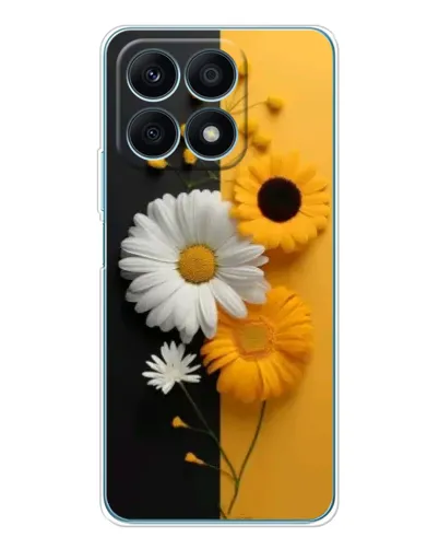 Чехол для Huawei Honor X8a с картинкой «Подсолнух и ромашка» Чехол для Huawei Honor X8a с картинкой «Подсолнух и ромашка»