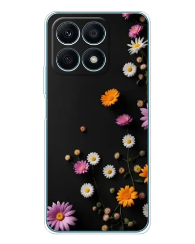 Чехол для Huawei Honor X8a с картинкой «Цветочная композиция» Чехол для Huawei Honor X8a с картинкой «Цветочная композиция»