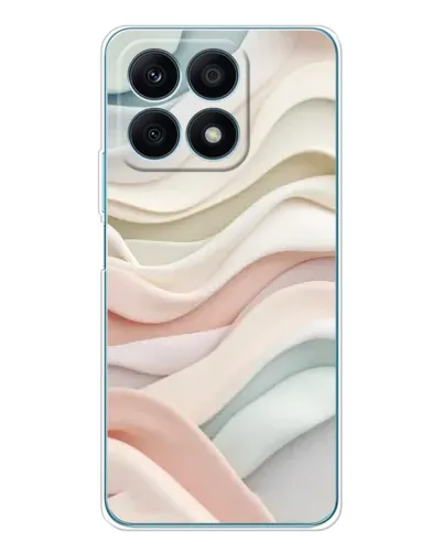 Чехол для Huawei Honor X8a с картинкой «Пастельные нежные волны» Чехол для Huawei Honor X8a с картинкой «Пастельные нежные волны»