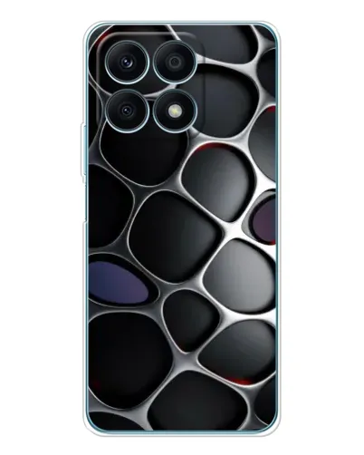 Чехол для Huawei Honor X8a с картинкой «Объемная темная решетка» Чехол для Huawei Honor X8a с картинкой «Объемная темная решетка»
