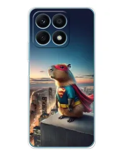 Чохол для Huawei Honor X8a з картинкою «Капі-мен супергерой» Чохол для Huawei Honor X8a з картинкою «Капі-мен супергерой»