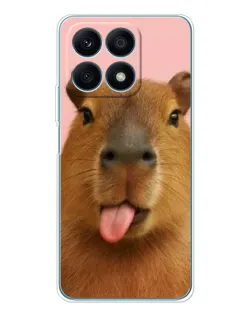 Чохол для Huawei Honor X8a з картинкою «Капібара з язиком» Чохол для Huawei Honor X8a з картинкою «Капібара з язиком»