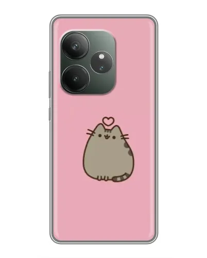 Чехол для Huawei Honor X8d с картинкой «Pusheen сердце» Чехол для Huawei Honor X8d с картинкой «Pusheen сердце»