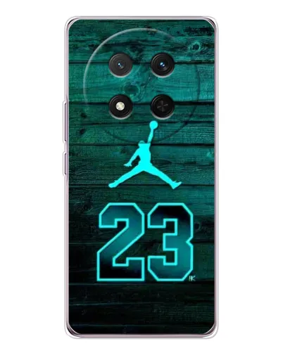 Чехол для Huawei Honor X9c с картинкой «Jordan Cyan 23»