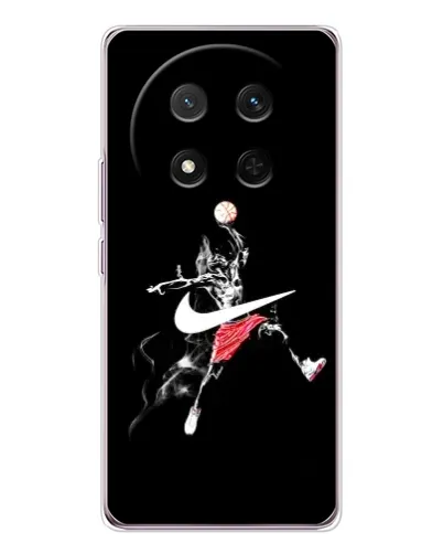 Чехол для Huawei Honor X9c с картинкой «Jordan Jumpman»