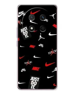 Чехол для Huawei Honor X9c с картинкой «Nike Mix Pattern»
