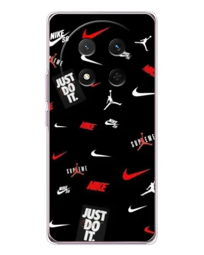 Чехол для Huawei Honor X9c с картинкой «Nike Mix Pattern»