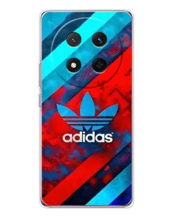 Чехол для Huawei Honor X9c с картинкой «Абстракция Adidas»