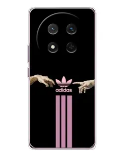 Чехол для Huawei Honor X9c с картинкой «Adidas Hands»