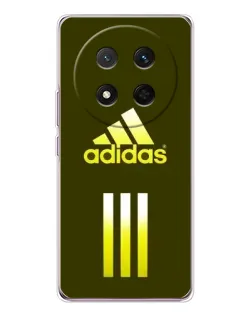 Чехол для Huawei Honor X9c с картинкой «Оливковый градиент Adidas»