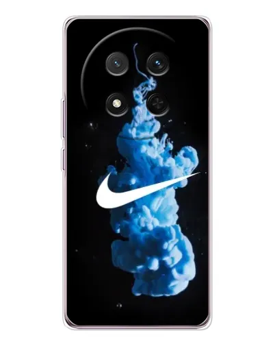 Чехол для Huawei Honor X9c с картинкой «Nike и синий дым»