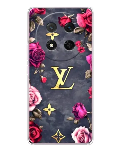 Чехол для Huawei Honor X9c с картинкой «Цветочный Louis Vuitton» Чехол для Huawei Honor X9c с картинкой «Цветочный Louis Vuitton»