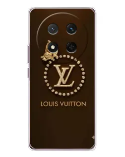 Чехол для Huawei Honor X9c с картинкой «LV — золотая печать»