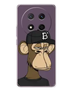 Чехол для Huawei Honor X9c с картинкой «Bored Ape в кепке» Чехол для Huawei Honor X9c с картинкой «Bored Ape в кепке»